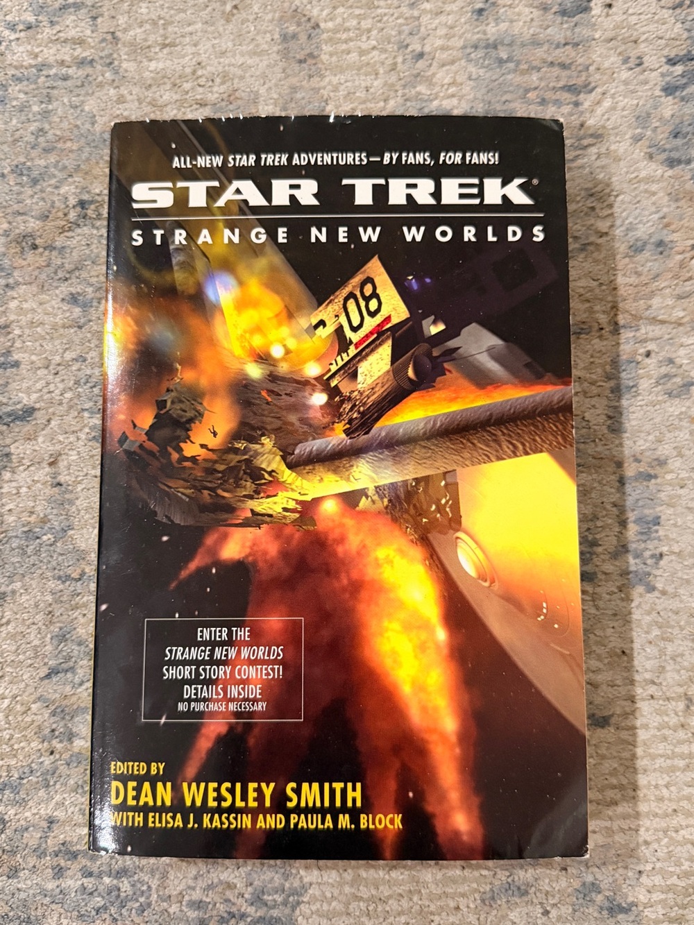 Final price Star Trek: Strange New Worlds Paperback - Black & Orange Cover